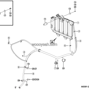 LGMG Off-Highway Dump Truck 2024 - Expansion tank assy - A0301-2703016825.S1B