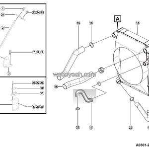 LGMG Off-Highway Dump Truck 2024 - Water radiator assy - A0301-2703016843.S1A