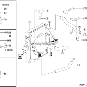 LGMG CMT106 2025 - Water radiator assy - A0301-2703017392.S1A