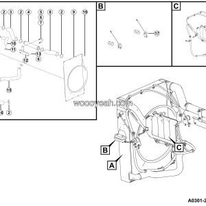 LGMG MT86H 2025 - Water radiator assy - A0301-2703017466.S1A