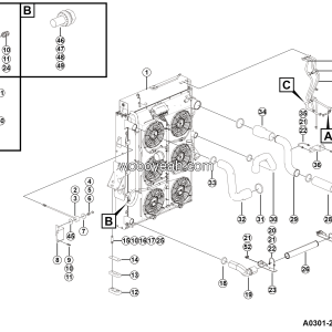 LGMG RTH136 2025 - Engine cooling assy - A0301-2703017633.S1A