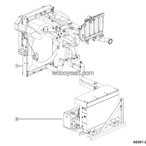LGMG MT50 2025 - Cooling system - A0301-2703017794.S1A
