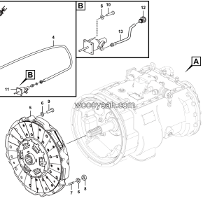 LGMG Off-Highway Dump Truck 2020 - Clutch assy - A0400-2704010181