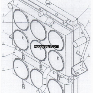 LGMG Off-Highway Dump Truck 2022 - Radiator assy M9115949 - A0700-4110705014