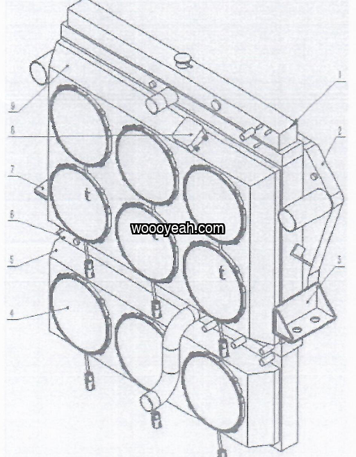 LGMG Off-Highway Dump Truck 2022 - Radiator assy M9115949 - A0700-4110705014