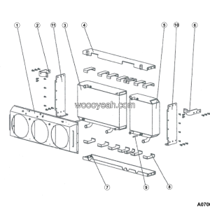LGMG MTH116 2025 - Radiator assy lg-2765-01 - A0700-4110707960