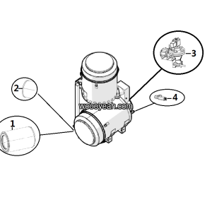 LGMG Off-Highway Dump Truck 2024 - Maintenance free air filter assy K160047 - A0700-4190707575