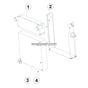 LGMG Off-Highway Dump Truck 2022 - Radiator assy - A0702-4110705267