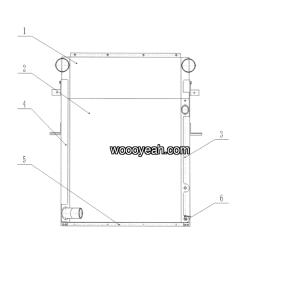 LGMG Off-Highway Dump Truck 2024 - Radiator assy（FNK） - A0703-4110705267