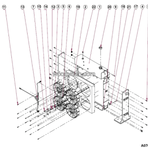 LGMG Road Sprinkler 2026 - Radiator lg03-srq-022 - A0709-4110709617