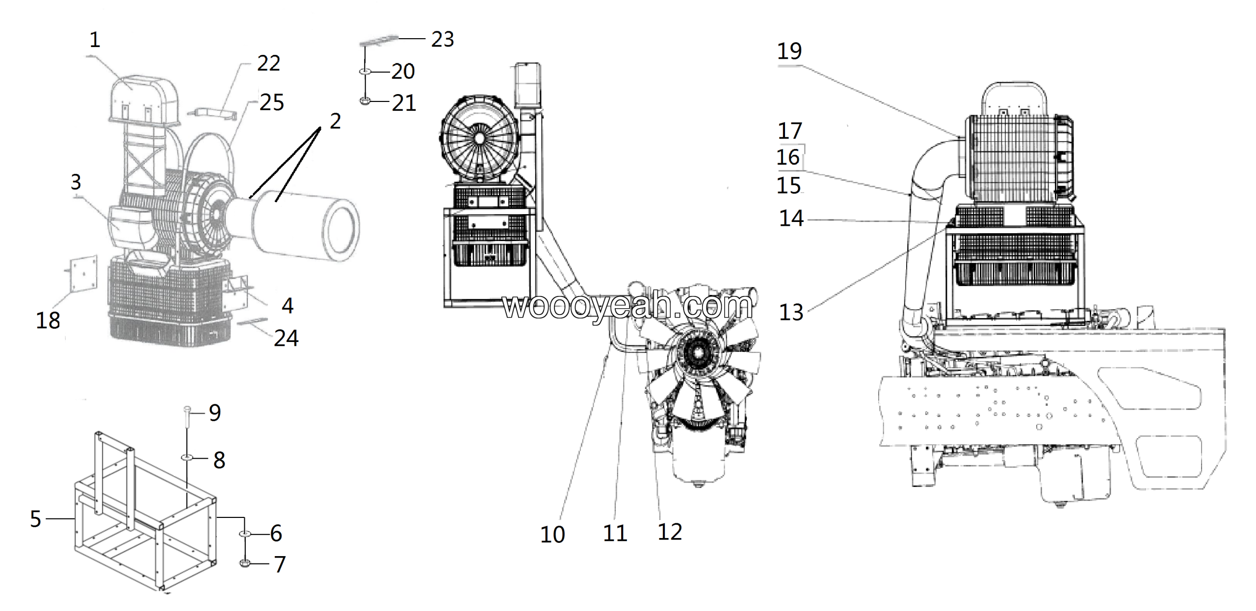 LGMG Off-Highway Dump Truck 2022 - Air filter assy - A1800-2718010528.S1A