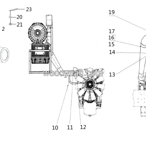 LGMG Off-Highway Dump Truck 2021 - Air filter assy - A1800-2718010719