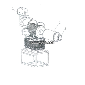 LGMG Off-Highway Dump Truck 2024 - Air filter assy - A1800-4190707350