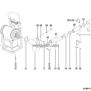 LGMG MGW500 2025 - Air filter assy - A1801-2718011193.S1A