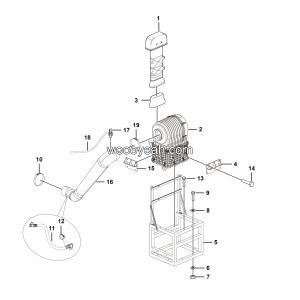 LGMG Off-Highway Dump Truck 2020 - Air filter assy - A1802-2718010343