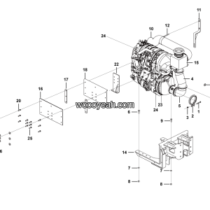 LGMG Off-Highway Dump Truck 2023 - Post-processing assembly - A2401-2724011064