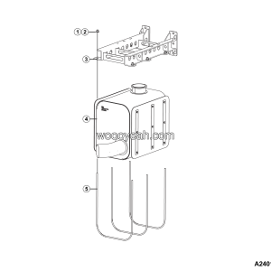 LGMG RTH136 2025 - Muffler installation lg24-xyq-01 - A2401-4190711492