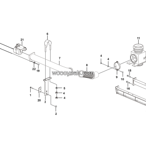 LGMG Off-Highway Dump Truck 2022 - Exhaust system assy - A2407-2724010319