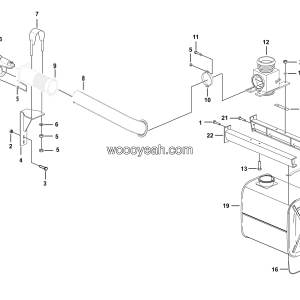 LGMG Off-Highway Dump Truck 2023 - Exhaust and heating system - A2407-2724010343