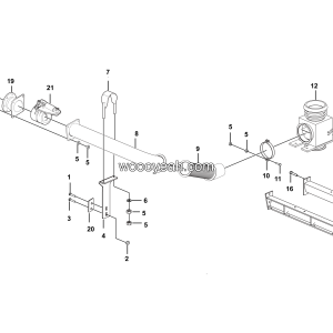 LGMG Off-Highway Dump Truck 2020 - Exhaust system assy - A2412-2724010189