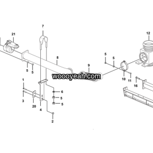 LGMG Off-Highway Dump Truck 2022 - Exhaust system assy - A2413-2724010189