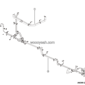 LGMG Mine Truck 2026 - Cab thermal mgnt assy - A6300-2763000679.S1D