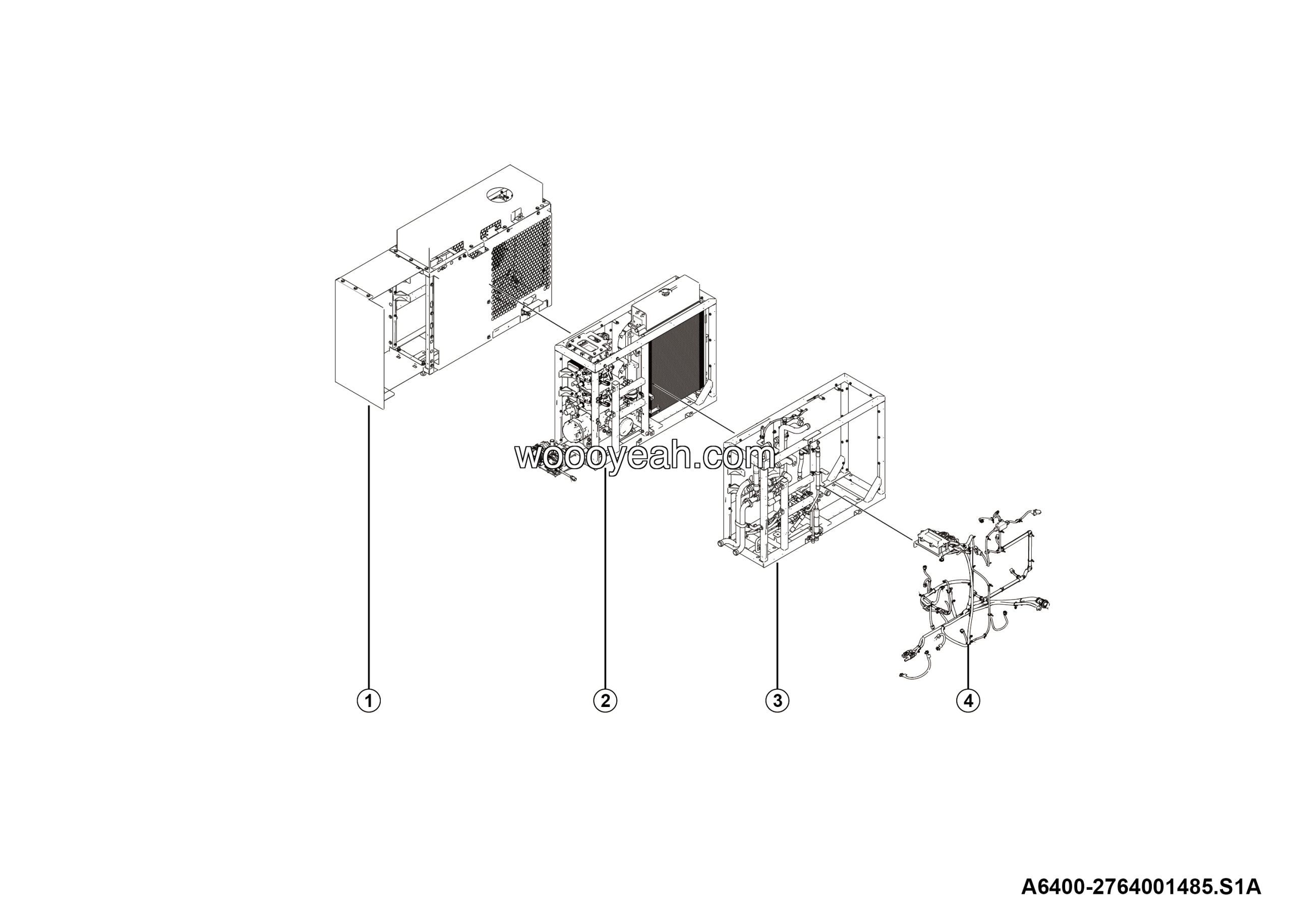 LGMG RTH136 2025 - Integrated thermal mgnt delivered assembled (hev) - A6400-2764001485.S1A