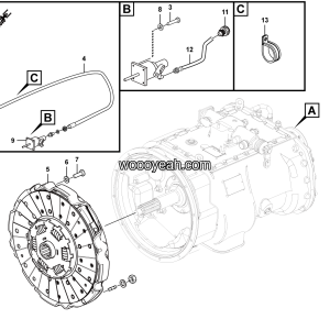LGMG MT50 2025 - Clutch assy - B0400-2704010155