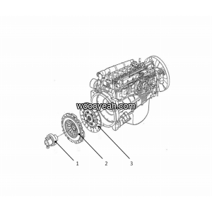 LGMG Off-Highway Dump Truck 2020 - Clutch assy - B0400-4110000353