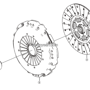 LGMG MT106H 2025 - Clucth assy - B0700-4110707108
