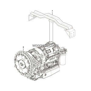 LGMG MT76A Mine Truck - Transmission assy - C0500-2705010604