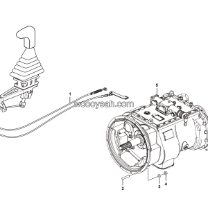 LGMG MT60 Mine Truck - Transmission assy - C0500-2705010701