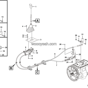 LGMG Off-Highway Dump Truck 2022 - Variable speed control assy - C0500-2705010702