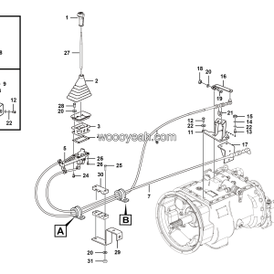 LGMG Off-Highway Dump Truck 2024 - Variable speed control assy - C0500-2705010719