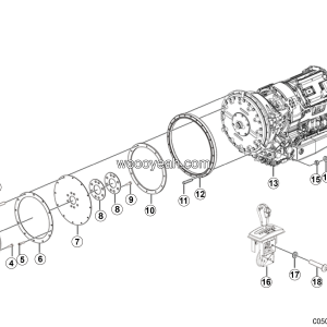 LGMG Off-Highway Dump Truck 2024 - Transmission assy - C0500-2705010740.S1B
