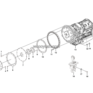 LGMG Off-Highway Dump Truck 2021 - Transmission assy - C0500-2705010740