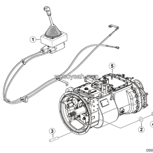 LGMG MT106 2025 - Transmission assy 8ds240a - C0500-2705010976.S1B