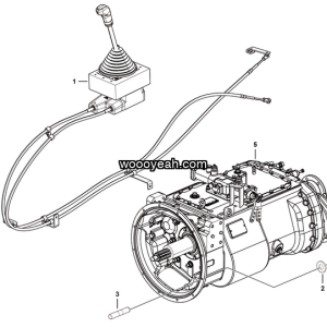 LGMG Off-Highway Dump Truck 2022 - Transmission assy 8DS240A - C0500-2705010976