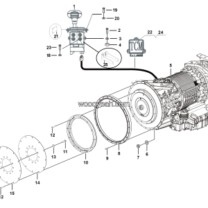 LGMG Off-Highway Dump Truck 2022 - Transmission assy - C0500-2705010985
