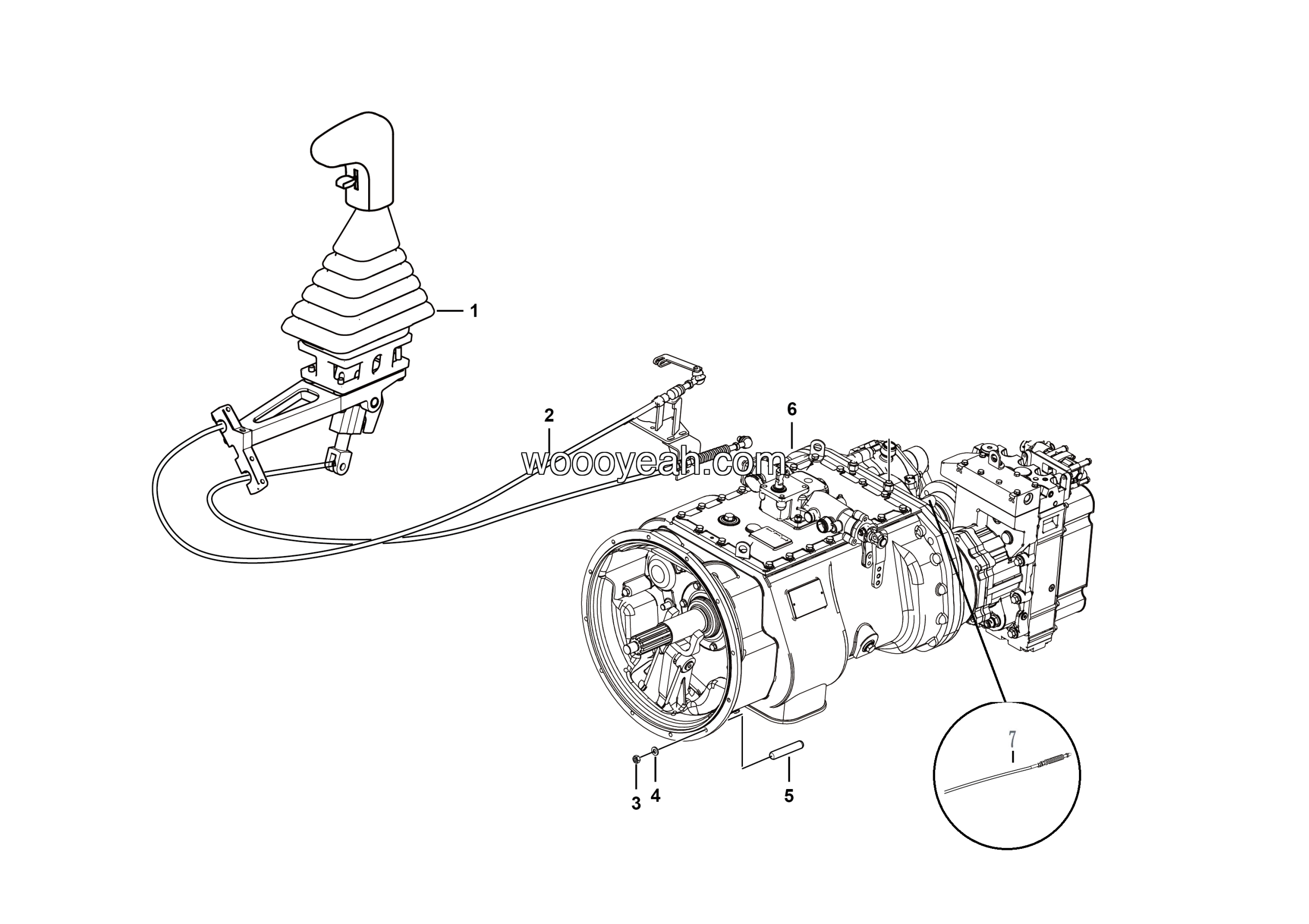 LGMG Off-Highway Dump Truck 2022 - Gear box assy(Hydraulic retarder)MT96H - C0500-2705011104.S1A