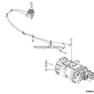 LGMG MT50 2025 - Transmission installation - C0500-2705012978.S1A