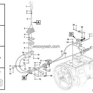 LGMG Mine Truck Mine Truck - Variable speed control assy - C0501-2705010352