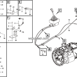 LGMG Off-Highway Dump Truck 2023 - Variable speed control assy - C0501-2705010656.S1D