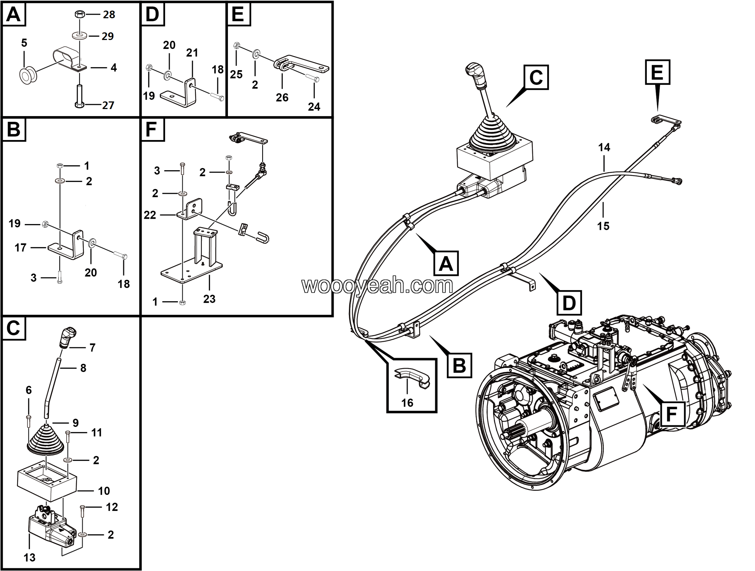 LGMG Off-Highway Dump Truck 2023 - Variable speed control assy - C0501-2705010656.S1D