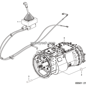 LGMG Off-Highway Dump Truck 2022 - Transmission assy - C0501-2705010984.S1A