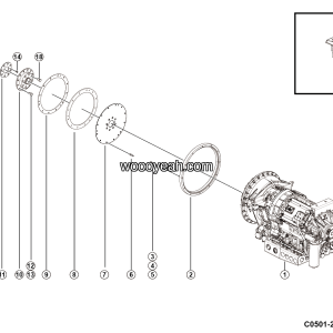 LGMG Off-Highway Dump Truck 2024 - Transmission installation - C0501-2705011752.S1A