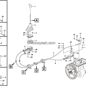 LGMG Off-Highway Dump Truck 2022 - Variable speed control assy - C0502-2705010396