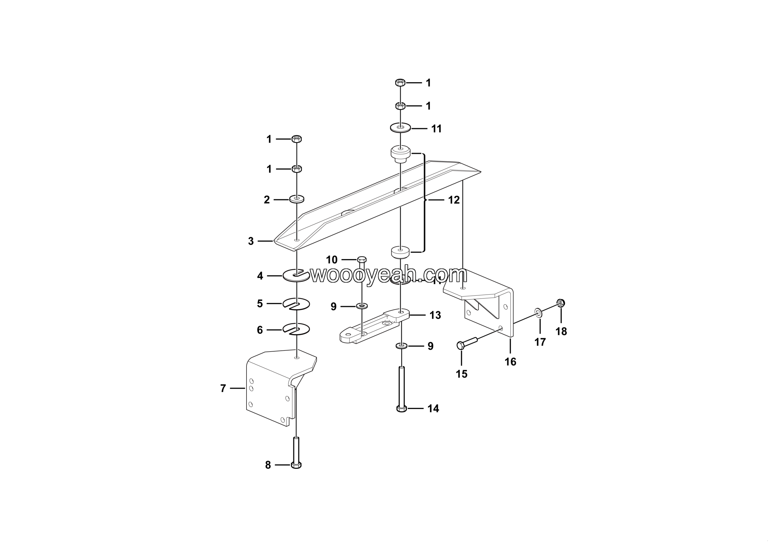 LGMG Off-Highway Dump Truck 2021 - Transmission anchorage assy - C0502-2705010521