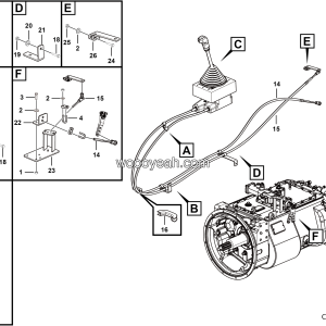 LGMG Off-Highway Dump Truck 2021 - Variable speed control assy - C0502-2705010656