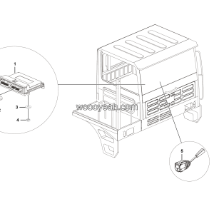 LGMG Off-Highway Dump Truck 2020 - Retarder electrical system assy - C1300-2713011851